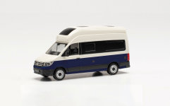 Herpa 096294-002 - H0 - VW Crafter California 600 - weiß/blau